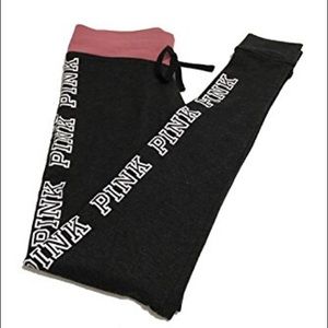 VS pink side logo leggings